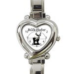 Buck Slayer Heart Italian Charm Watch