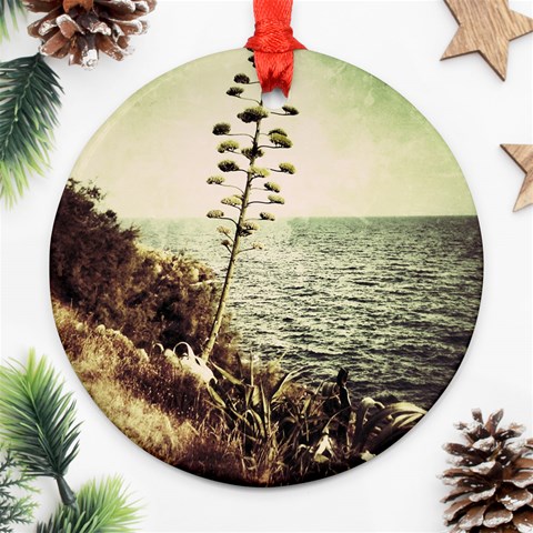 Sète Round Ornament from ArtsNow.com Front