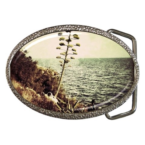 Sète Belt Buckle (Oval) from ArtsNow.com Front