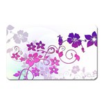 Floral Garden Magnet (Rectangular)