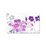 Floral Garden Sticker 10 Pack (Rectangle)