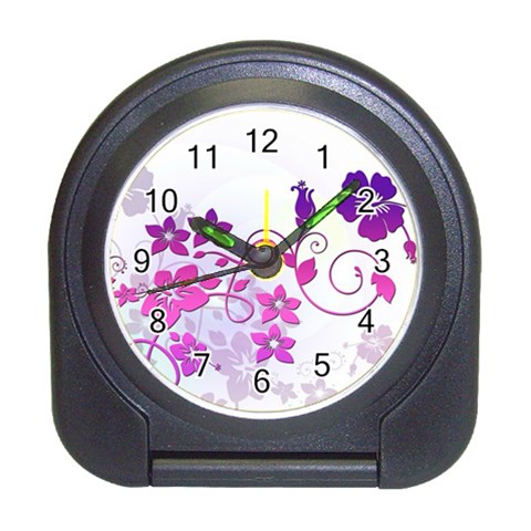 Floral Garden Desk Alarm Clock from ArtsNow.com Front