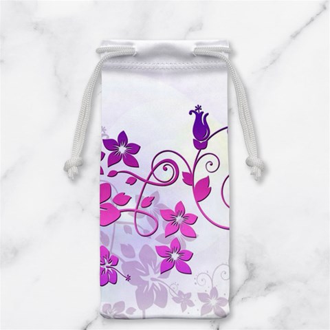 Floral Garden Jewelry Bag from ArtsNow.com Front