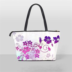 Floral Garden Large Shoulder Bag from ArtsNow.com Back