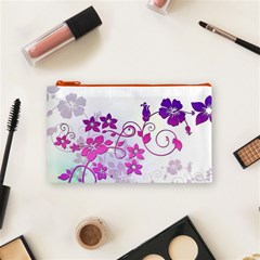 Floral Garden Cosmetic Bag (Small) from ArtsNow.com Front