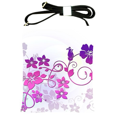 Floral Garden Shoulder Sling Bag from ArtsNow.com Front