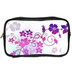 Floral Garden Travel Toiletry Bag (Two Sides) from ArtsNow.com Back