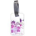 Floral Garden Luggage Tag (Two Sides)