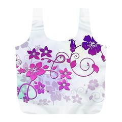 Floral Garden Reusable Bag (L) from ArtsNow.com Front