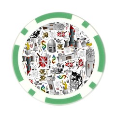 Medieval Mash Up Poker Chip (10 Pack) from ArtsNow.com Front