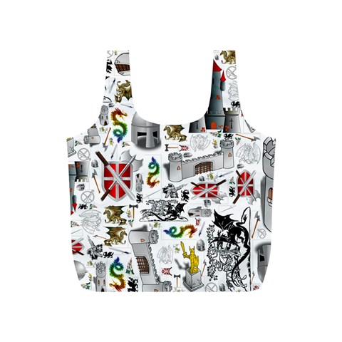 Medieval Mash Up Reusable Bag (S) from ArtsNow.com Back