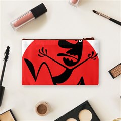 Running Man Cosmetic Bag (Small) from ArtsNow.com Back