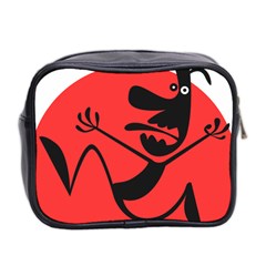 Running Man Mini Travel Toiletry Bag (Two Sides) from ArtsNow.com Back