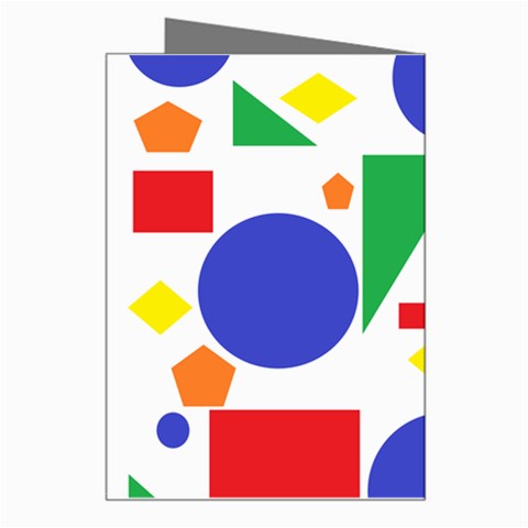 Random Geometrics Greeting Card from ArtsNow.com Right