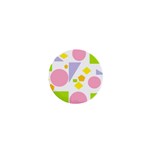 Spring Geometrics 1  Mini Button Magnet