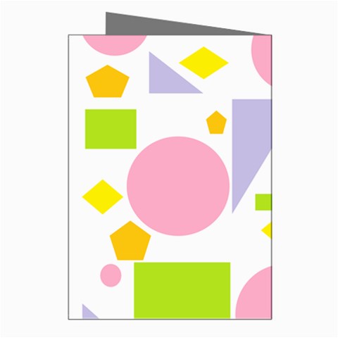 Spring Geometrics Greeting Card (8 Pack) from ArtsNow.com Right