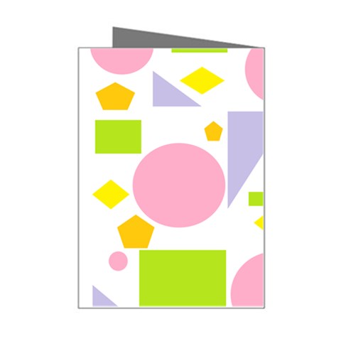 Spring Geometrics Mini Greeting Card from ArtsNow.com Right