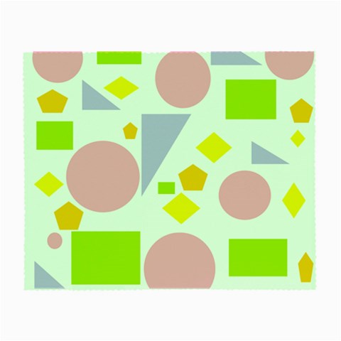 Spring Geometrics Glasses Cloth (Small) from ArtsNow.com Front