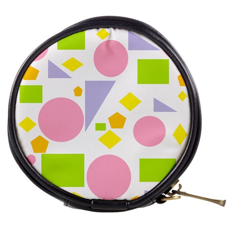 Spring Geometrics Mini Makeup Case from ArtsNow.com Front