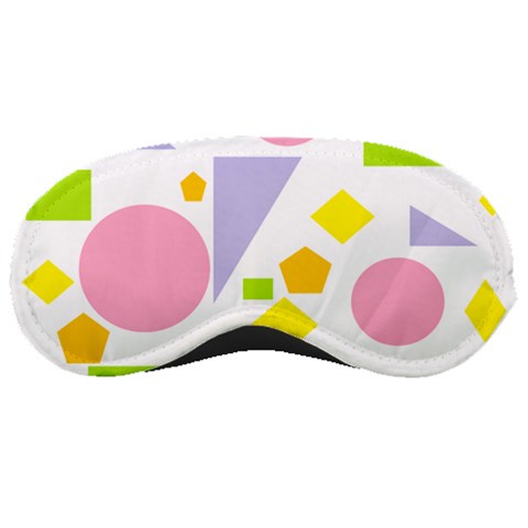 Spring Geometrics Sleeping Mask from ArtsNow.com Front