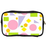 Spring Geometrics Travel Toiletry Bag (Two Sides)