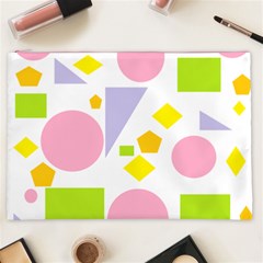 Spring Geometrics Cosmetic Bag (XXL) from ArtsNow.com Front