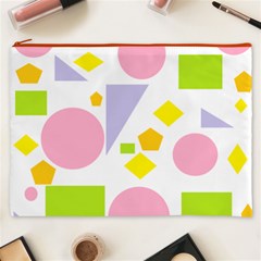 Spring Geometrics Cosmetic Bag (XXXL) from ArtsNow.com Front