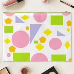 Spring Geometrics Cosmetic Bag (XXXL) from ArtsNow.com Back