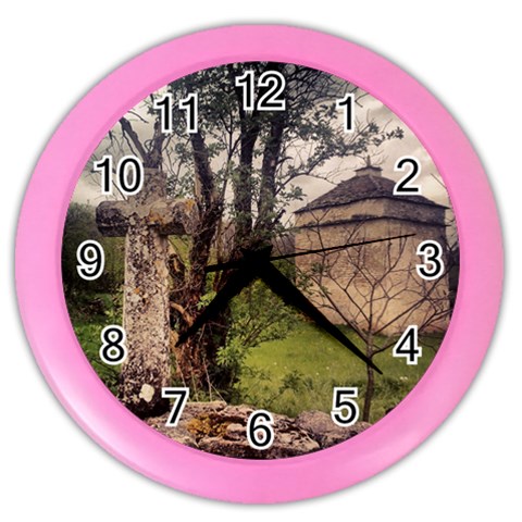 Toulongergues2 Wall Clock (Color) from ArtsNow.com Front