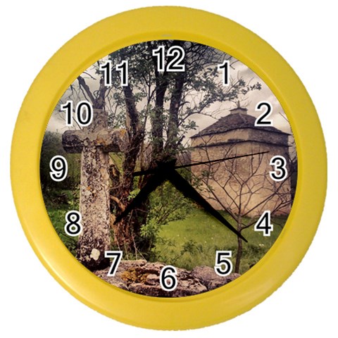 Toulongergues2 Wall Clock (Color) from ArtsNow.com Front