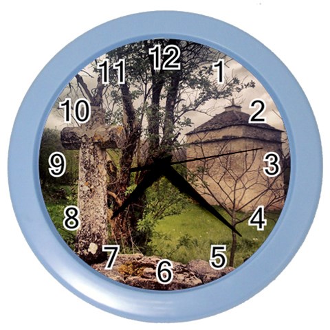 Toulongergues2 Wall Clock (Color) from ArtsNow.com Front