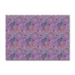 Purple Paisley A4 Sticker 100 Pack