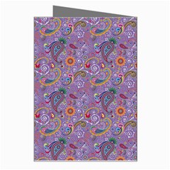 Purple Paisley Greeting Card from ArtsNow.com Right