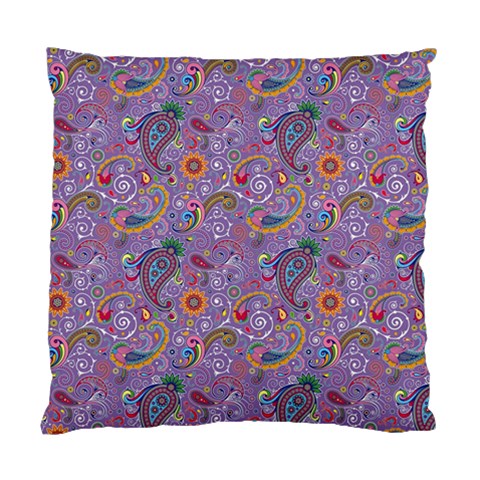 Purple Paisley Cushion Case (Single Sided)  from ArtsNow.com Front