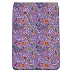 Purple Paisley Removable Flap Cover (Large)