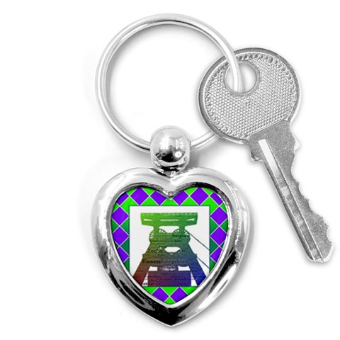 Mine Key Chain (Heart) from ArtsNow.com Front