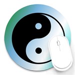 Ying Yang  8  Mouse Pad (Round)