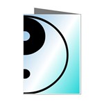 Ying Yang  Mini Greeting Card (8 Pack)