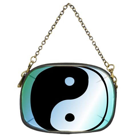 Ying Yang  Chain Purse (One Side) from ArtsNow.com Front