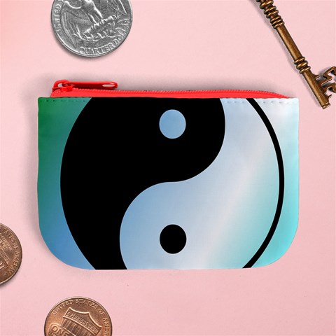 Ying Yang  Coin Change Purse from ArtsNow.com Front