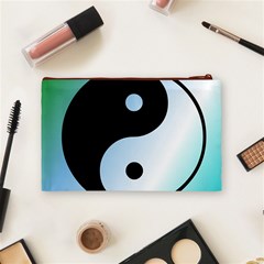 Ying Yang  Cosmetic Bag (Medium) from ArtsNow.com Back