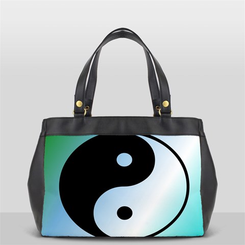 Ying Yang  Oversize Office Handbag (Two Sides) from ArtsNow.com Front