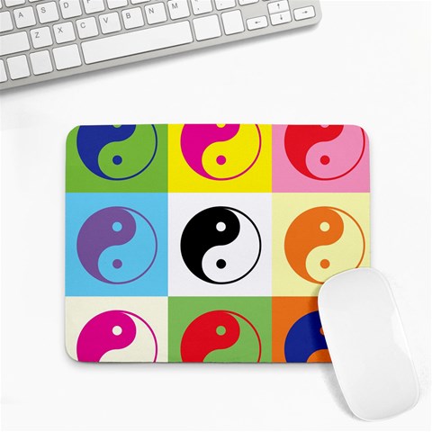 Ying Yang   Small Mouse Pad (Rectangle) from ArtsNow.com Front