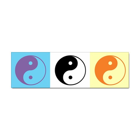 Ying Yang   Bumper Sticker 10 Pack from ArtsNow.com Front