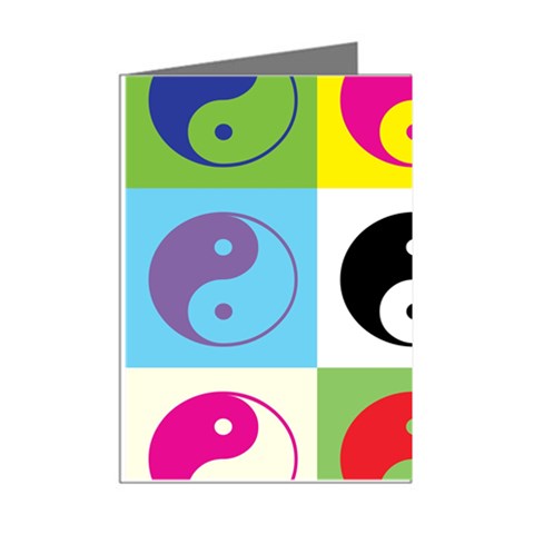 Ying Yang   Mini Greeting Card (8 Pack) from ArtsNow.com Right