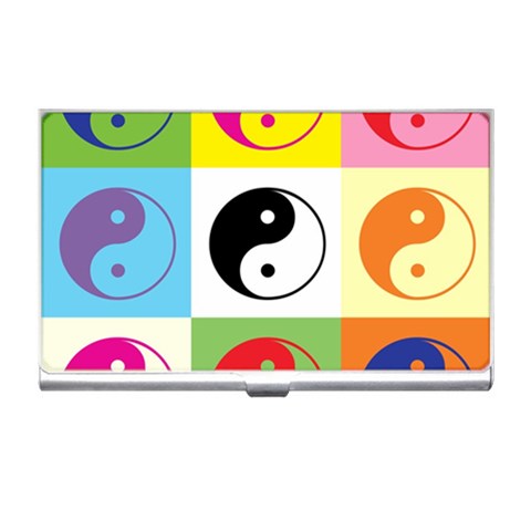 Ying Yang   Business Card Holder from ArtsNow.com Front