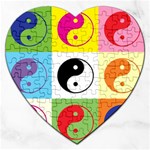 Ying Yang   Jigsaw Puzzle (Heart)