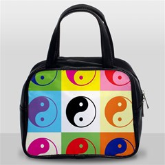 Ying Yang   Classic Handbag (Two Sides) from ArtsNow.com Front