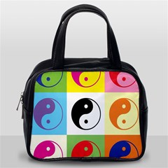 Ying Yang   Classic Handbag (Two Sides) from ArtsNow.com Back