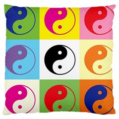 Ying Yang   Large Cushion Case (Two Sided)  from ArtsNow.com Back